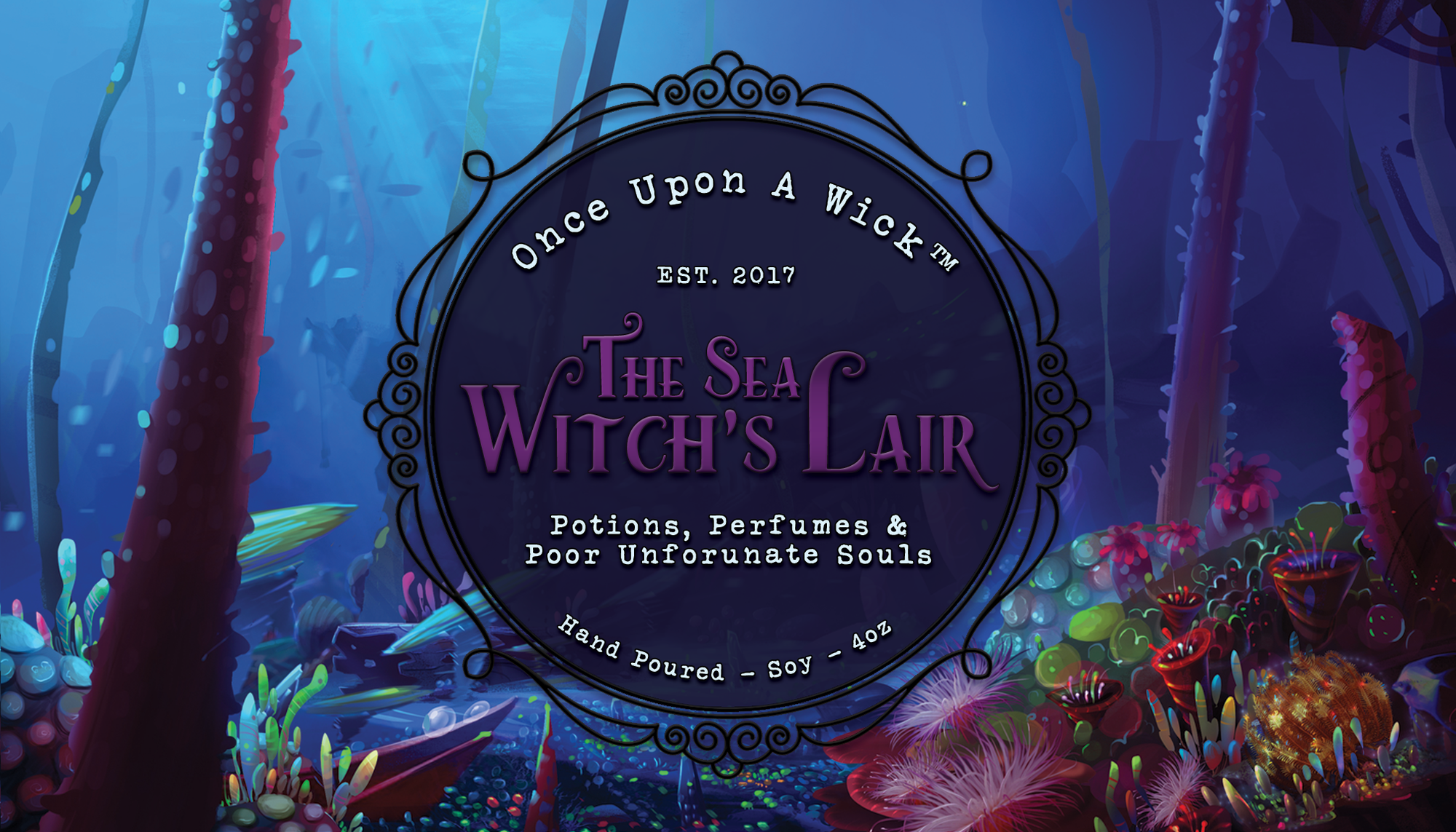 The Sea Witch's Lair | The Little Mermaid Inspired